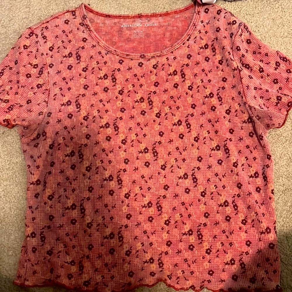 American Eagle cropped shirt